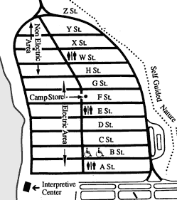 camping map for Salisbury Beach